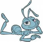 Disney A Bugs Life Flik Ant Adventures Leaf Glider Dandelion Parachute Nut Gear Bundle - Filled Embroidery Design - 224