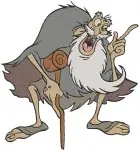 Aladdin Evil Sorcerer Jafar In Disguise And The Sultan Of Agrabah Characters - Filled Embroidery Design - 412