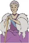Disney Classic Mix Cinderella Tremaine Lady Tramp Jock Trusty Dog Portraits Bundle - Filled Embroidery Design - 653