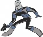 Dc Comics Batman Villains Tiger Harley Quinn Mr Freeze Penguin Rogues Gallery Set - Filled Embroidery Design - 864