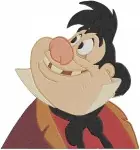 Disney Beauty Beast Lefou Gaston Close Up Bimbette Village Characters Set - Filled Embroidery Design - 1139