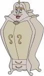 Oliver And Company Characters Georgette Tito And Footstool Ghost Collection - Filled Embroidery Design - 1234