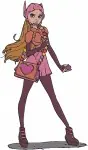 Big Hero 6 Characters Honey Lemon Aunt Cass And Wasabi No Ginger Posing - Filled Embroidery Design - 1278