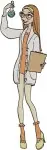 Big Hero 6 Characters Honey Lemon Aunt Cass And Wasabi No Ginger Posing - Filled Embroidery Design - 1280