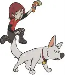 Disney Bolt Penny Forrester With Bolt Dog Owner And Pet Loyal Companions Set - Filled Embroidery Design - 1349