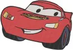 Disney Pixar Cars Lightning Mcqueen Various Expressions Decals Champion Racer Designs - Filled Embroidery Design - 1417