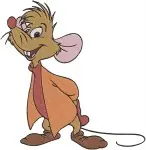 Cinderella Mice Jaq Gus With Flowers And Suzy Or Perla In Pink Dress - Filled Embroidery Design - 2013