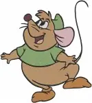 Cinderella Gus Mouse Various Poses And Young Major The Horse Foal - Filled Embroidery Design - 2025