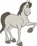 Cinderella Characters Major Horse Bluebird Jaq Gus Dancing Bruno Dog - Filled Embroidery Design - 2029