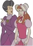 Disney Cinderella Stepsisters Anastasia Drizella With Cinderella Peasant Dress Collection - Filled Embroidery Design - 2068