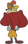 Darkwing Duck Superhero Duck Action Poses Red Cape Lets Get Dangerous Bundle - Filled Embroidery Design - 2183