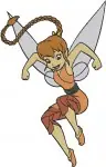 Disney Fairies Fawn Animal Talent Fairy Various Flying Poses Graceful Pixie Bundle - Filled Embroidery Design - 2257