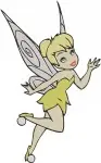 Tinker Bell - Peter Pan Fairy - Classic Poses Collection - Disney Character - Filled Embroidery Design - 2409