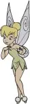 Tinker Bell - Disney'S Beloved Fairy - Charming And Playful Poses - Illustration Set - Filled Embroidery Design - 2424