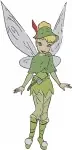 Tinker Bell - Peter Pan'S Fairy Companion - Assorted Poses And Styles - Bundle - Filled Embroidery Design - 2427