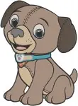 Doc Mcstuffins - Doc - Lambie - Chilly - Stuffy - Findo The Dog - Clinic Friends - Filled Embroidery Design - 2479