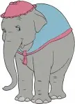 Dumbo Mrs Jumbo Mother Elephant With Baby Dumbo Tender And Circus Poses - Filled Embroidery Design - 2735