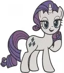 My Little Pony Friendship Is Magic - Twilight Sparkle Unicorn And Alicorn Forms - Spike The Dragon - Filled Embroidery Design - 4317