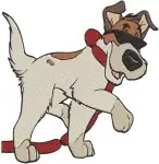 Oliver And Company - Roscoe And Desoto Sykes' Dobermans - Dodger The Terrier - Canine Characters Pack - Filled Embroidery Design - 4329
