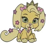 Disney Princess Palace Pets Pumpkin Puppy Cinderella Beauty Cat Aurora Cute Dogs Bundle - Filled Embroidery Design - 4448