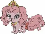 Disney Princess Palace Pets Various Puppies Kittens Cute Royal Companions Group Designs - Filled Embroidery Design - 4466