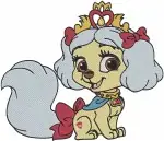 Disney Princess Palace Pets Summer Dog Rapunzel Sultan Tiger Jasmine Monkeys Bundle - Filled Embroidery Design - 4474
