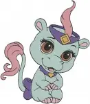 Disney Princess Palace Pets Summer Dog Rapunzel Sultan Tiger Jasmine Monkeys Bundle - Filled Embroidery Design - 4475