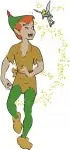 Peter Pan The Boy Who Wouldn'T Grow Up - Fairy Dust Panpipes And Flying Lessons - Hero Of Neverland - Filled Embroidery Design - 4626