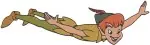 Peter Pan The Leader Of The Lost Boys - Assorted Standing Confident And Adventure Poses - Neverland Hero Figure - Filled Embroidery Design - 4649