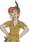 Peter Pan The Leader Of The Lost Boys - Assorted Standing Confident And Adventure Poses - Neverland Hero Figure - Filled Embroidery Design - 4652