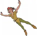 Peter Pan Confident Character Poses And Close Up Portraits - The Boy Who Never Grows Up - Neverland Legend - Filled Embroidery Design - 4658