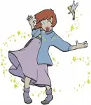 Peter Pan'S Wendy Darling Flying - Nana The Dog And Giant Red Octopus Monster - Neverland Magic Moments - Filled Embroidery Design - 4713