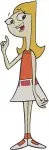 Disney Phineas And Ferb Candace Flynn Screaming Winter Outfit Expressive Poses Collection - Filled Embroidery Design - 4740