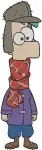 Disney Phineas And Ferb Candace With Ferb Doofenshmirtz Evil Scientist Characters - Filled Embroidery Design - 4748