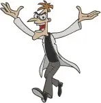 Disney Phineas And Ferb Dr Doofenshmirtz Isabella Garcia Shapiro Fireside Girls Set - Filled Embroidery Design - 4763