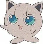 Pokemon Characters Clefable Ivysaur And Jigglypuff Various Poses - Filled Embroidery Design - 4948