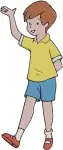 Winnie The Pooh - Christopher Robin Kind Boy From Hundred Acre Wood - Assorted Standing Poses - Character - Filled Embroidery Design - 5001