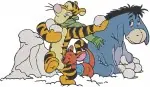 Disney Winnie Pooh Friends Pirate Ship Tigger Drum Group Adventure Scenes Set - Filled Embroidery Design - 5214