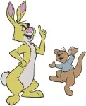 Winnie The Pooh Tigger Kanga Rabbit And Roo Playful Interactions And Poses - Filled Embroidery Design - 5262