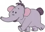 My Friends Tigger And Pooh Eeyore Lumpy Heffalump And Show Logo Characters - Filled Embroidery Design - 5283