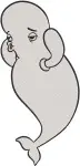 Finding Dory - Bailey The Beluga Whale - Multiple Poses And Ice Floe Scene - Ocean Mammal - Filled Embroidery Design - 2811