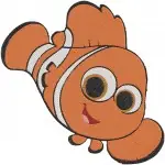 Finding Nemo - Nemo The Clownfish - Mr. Ray The Eagle Ray - Ocean School Friends Design Set - Filled Embroidery Design - 2895