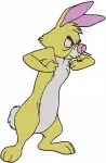 Winnie The Pooh Rabbit Gardening Pulling Carrots And Various Character Poses - Filled Embroidery Design - 5710