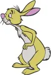 Winnie The Pooh - Rabbit The Organized Bunny - Rocking Chair Easter Eggs And Standing Poses - Hundred Acre Wood - Filled Embroidery Design - 5734