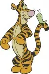 Winnie The Pooh - Tigger Birthday Fun And Balancing Acts - Bouncing With Joy Poses - Hundred Acre Wood - Filled Embroidery Design - 5784