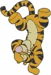 Winnie The Pooh - Tigger The Joyful Bouncer - Assorted Standing And Energetic Bouncing Poses - Hundred Acre Wood - Filled Embroidery Design - 5815