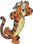 Disney Winnie Pooh Tigger Various Bouncing And Standing Poses Classic Tiger Bundle - Filled Embroidery Design - 5917