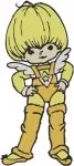 Rainbow Brite Red Butler Romeo Robot Yellow Canary Color Kids And Sprites Designs - Filled Embroidery Design - 6315