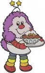 Rainbow Brite Color Kids Sprites Murky Dismal Lurky Playing Music Reading Bundle - Filled Embroidery Design - 6322