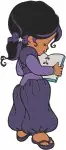 Rainbow Brite Color Kids Sprites Murky Dismal Lurky Playing Music Reading Bundle - Filled Embroidery Design - 6323
